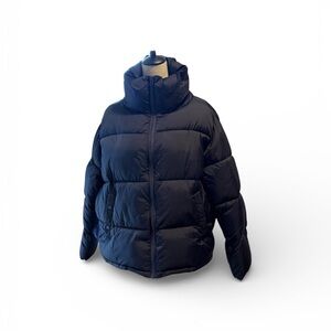 Hudson Jeans Navy Blue Puffer Jacket